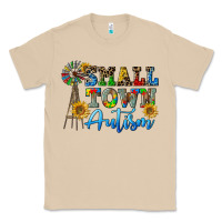 Mushroom small town autism Classic Tee - CowGirlArtShop