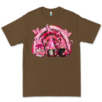 Cacao gnomes rainbow breast cancer Premium Tee - CowGirlArtShop