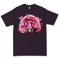 Plum gnomes rainbow breast cancer Premium Tee - CowGirlArtShop