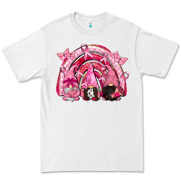 Gnomes Rainbow Breast Cancer Premium Tee | Teevron