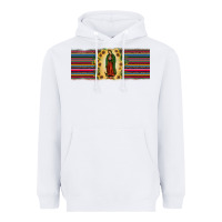 White lady of Guadalupe  sunflower Heavyweight Hoodie - JahusDesignShop