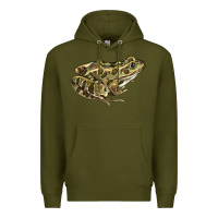 Army Green northern leopard frog Premium Hoodie - LillyAllenDesigns