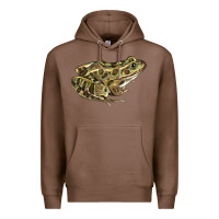 Chestnut northern leopard frog Premium Hoodie - LillyAllenDesigns