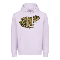 Lilac northern leopard frog Premium Hoodie - LillyAllenDesigns