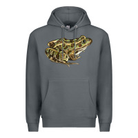 Rock northern leopard frog Premium Hoodie - LillyAllenDesigns