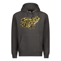 Smoke northern leopard frog Premium Hoodie - LillyAllenDesigns