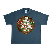 Midnight Navy Merry Christmas Baseball Urban Heavy Tee - RanaPortraitStore