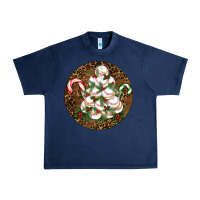 Navy Merry Christmas Baseball Urban Heavy Tee - RanaPortraitStore
