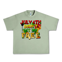 July 4th Didn't Set Me Free Urban Heavy Tee | Teevron