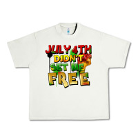 Pistachio July 4th didn't set me free Urban Heavy Tee - FaDigitalArtStudio