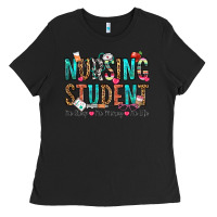 Black nursing student no sleep no money no life Ladies Tee - OliviaCreatesArt