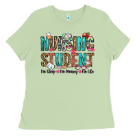 Matcha nursing student no sleep no money no life Ladies Tee - OliviaCreatesArt