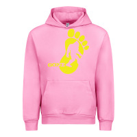 Fuchsia Pink bigfoot Urban Hoodie - artisFamous
