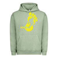 Pigment Oil Green bigfoot Urban Hoodie - artisFamous