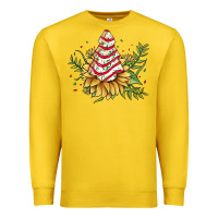 Lemon little debbie tree cakes sunflower Premium Sweatshirt - JahusDesignShop