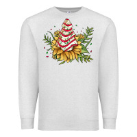 Oatmeal Heather little debbie tree cakes sunflower Premium Sweatshirt - JahusDesignShop