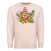 Pale Pink little debbie tree cakes sunflower Premium Sweatshirt - JahusDesignShop