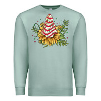 Seafoam little debbie tree cakes sunflower Premium Sweatshirt - JahusDesignShop