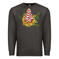 Smoke little debbie tree cakes sunflower Premium Sweatshirt - JahusDesignShop