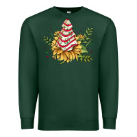 Sports Green little debbie tree cakes sunflower Premium Sweatshirt - JahusDesignShop