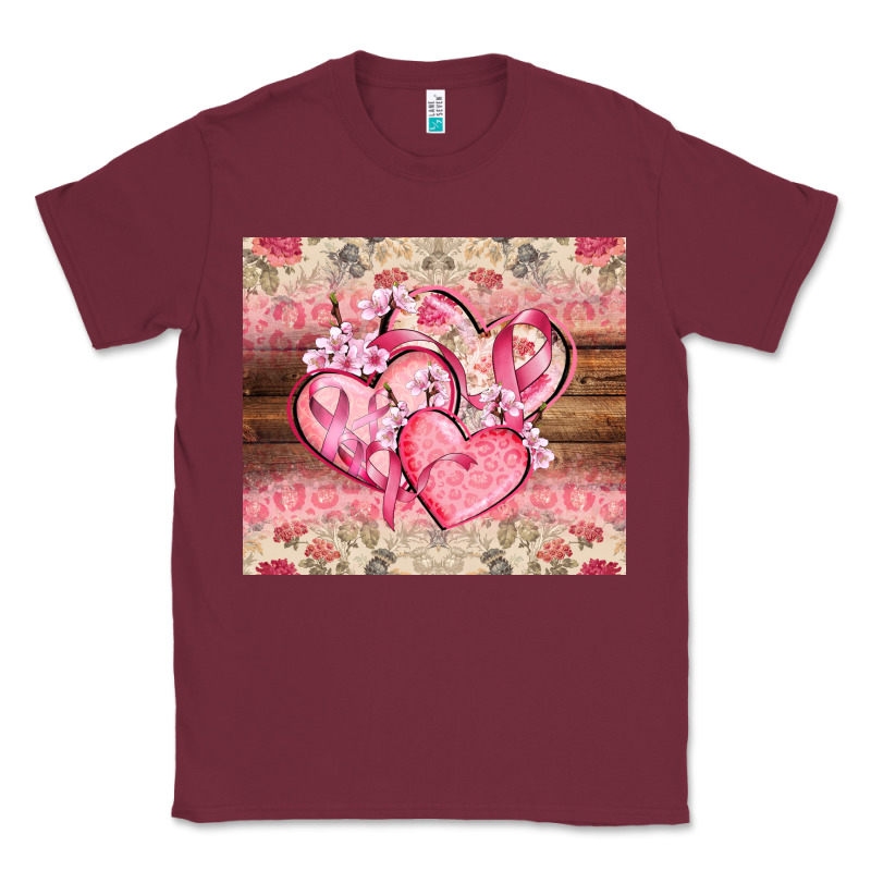 Cancer Hearts Classic Tee by CowGirlArtShop | Teevron