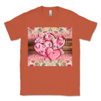 Copper cancer hearts Classic Tee - CowGirlArtShop