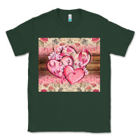 Sports Green cancer hearts Classic Tee - CowGirlArtShop