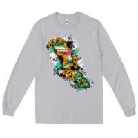 Moon Dust Baja California State Of Mexico Map Long Sleeve Tee - RanaPortraitStore
