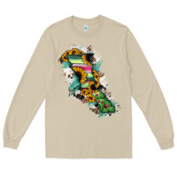 Mushroom Baja California State Of Mexico Map Long Sleeve Tee - RanaPortraitStore