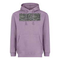 Lavender grey leopard Heavyweight Hoodie - JahusDesignShop