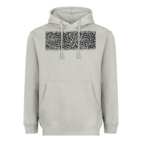 Moon Dust grey leopard Heavyweight Hoodie - JahusDesignShop