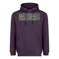 Plum grey leopard Heavyweight Hoodie - JahusDesignShop