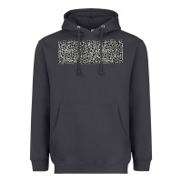 Smoke grey leopard Heavyweight Hoodie - JahusDesignShop