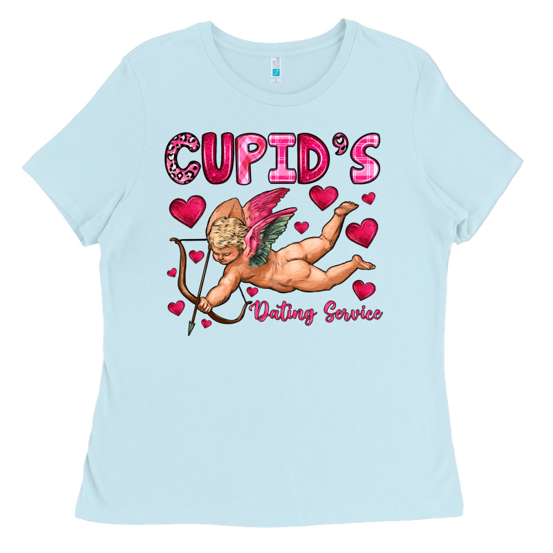 Cupid S Dating Service Ladies Tee by OliviaCreatesArt | Teevron
