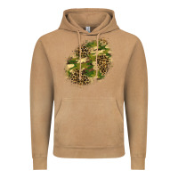Vintage Camel camouflage and leopard patch  5 Vintage Hoodie - BundleAndBundleShop