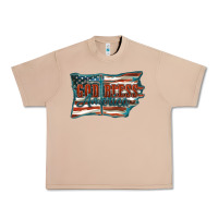 Burro God Bless America Urban Heavy Tee - FaDigitalArtStudio
