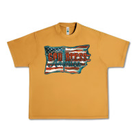 Peanut Butter God Bless America Urban Heavy Tee - FaDigitalArtStudio