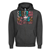 Charcoal Heather sleep all day nurse all night Zipper Hoodie - AdoDesignShop