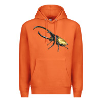 Carrot Hercules Beetle Side Premium Hoodie - LillyAllenDesigns