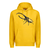 Lemon Hercules Beetle Side Premium Hoodie - LillyAllenDesigns