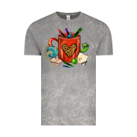 Cloud Rock teacher crayons coffee mug Vintage Tee - FaDigitalArtStudio