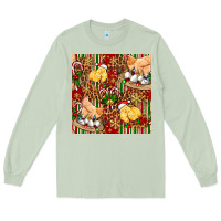 Matcha christmas chicken Long Sleeve Tee - FaDigitalArtStudio