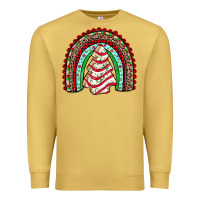 Antique Gold little debbie tree cakes rainbow Premium Sweatshirt - JahusDesignShop