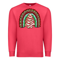 Cardinal little debbie tree cakes rainbow Premium Sweatshirt - JahusDesignShop
