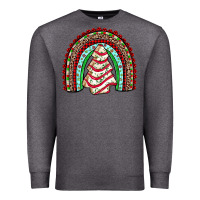 Charcoal Heather little debbie tree cakes rainbow Premium Sweatshirt - JahusDesignShop