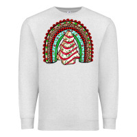 Oatmeal Heather little debbie tree cakes rainbow Premium Sweatshirt - JahusDesignShop