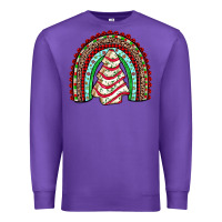 Purple little debbie tree cakes rainbow Premium Sweatshirt - JahusDesignShop