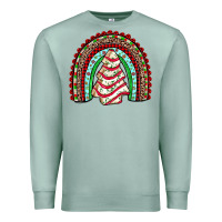 Seafoam little debbie tree cakes rainbow Premium Sweatshirt - JahusDesignShop