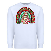 White little debbie tree cakes rainbow Premium Sweatshirt - JahusDesignShop
