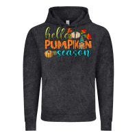 Vintage Black hello pumpkin season Vintage Hoodie - BundleAndBundleShop